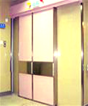 电动双扇防护门 型号：SXF21(图1)